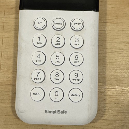 Telecomando tastiera sistema sicurezza domestica SimpliSafe modello bianco SSKP3 - TESTATO FUNZIONANTE - Foto 2 di 8