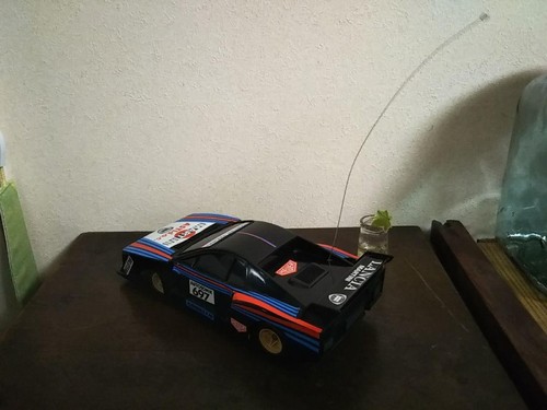Coche Radiocontrolado Lancia Beta Monte Carlo Ellegi con CAJA F/S FEDEX - Imagen 7 de 11