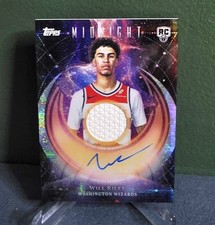 2025-26 Topps Midnight - Rookie Jersey Autographs Will Riley #RJA-WR (AU,...