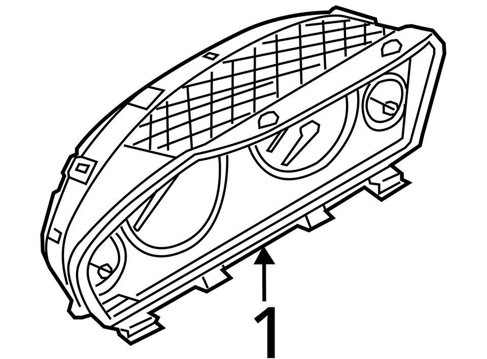 Velocímetro sedán MPH M Sport para BMW 328i 12-16 6788514 Foto 4 de 4