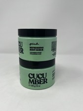 Victoria  s Secret Pink Cucumber Refreshing Body Scrub 283g/ 10 oz New