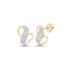 1/5CTW-DIA P1P2 HEART EARRING