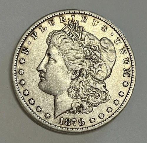 1878-CC Carson City Morgan Silver Dollar Extra Fine Details Better Date