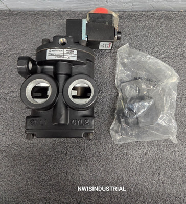 Norgren F1025J-CC 4/2 Poppet Valve, 120V, 150 PSI, 3/4''