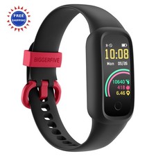 BIGGERFIVE Vigor 2 L Kids Fitness Tracker Watch for Boys Girls Ages 5 15