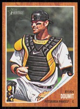 2011 Topps Heritage Ryan Doumit Pirates #389