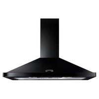 Rangemaster LEIHDC90BB Cooker Hood 900mm Chimney - Black [ID6011028479]