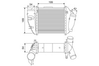 LadeluftküHler Valeo 817870 Aluminium FüR Audi A4 B6 8E2 Avant 8E5 B7 8ED 8EC