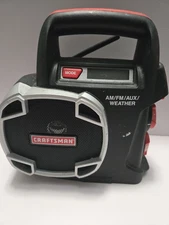 Craftsman 315.101260 19.2v AM/FM/AUX/Weather Cordless Radio No Battery