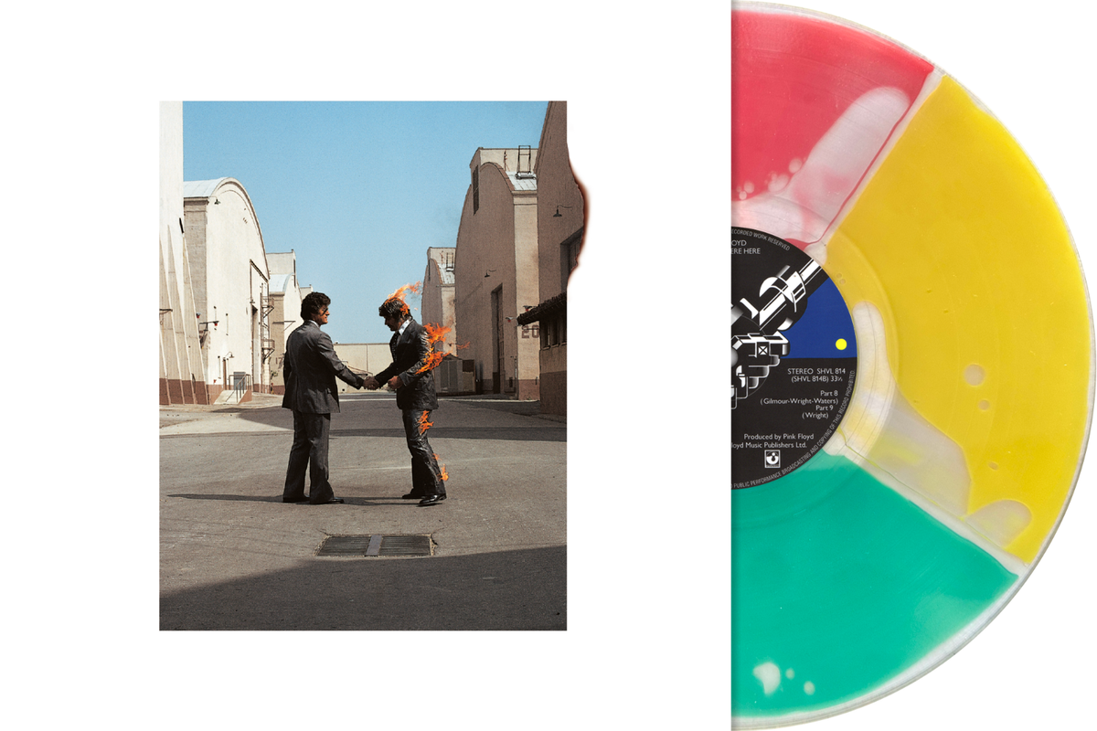 Pink Floyd Wish You Were Here 50th Anniversary Vinyl Quad Liquid
