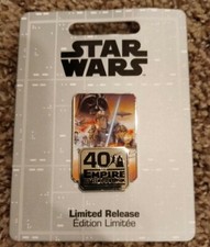 Star Wars: The Empire Strikes Back Pin – 40th Anniversary SOLD OUT Disney Store