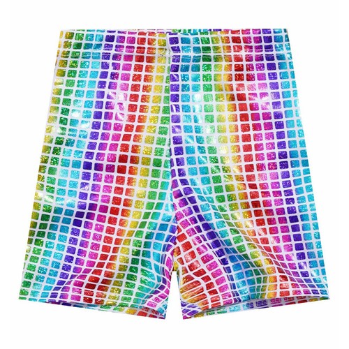 Boys Girls Hot Pants Elastic Waistband Shorts Dance Bottom Lightweight Costume - Picture 18 of 61