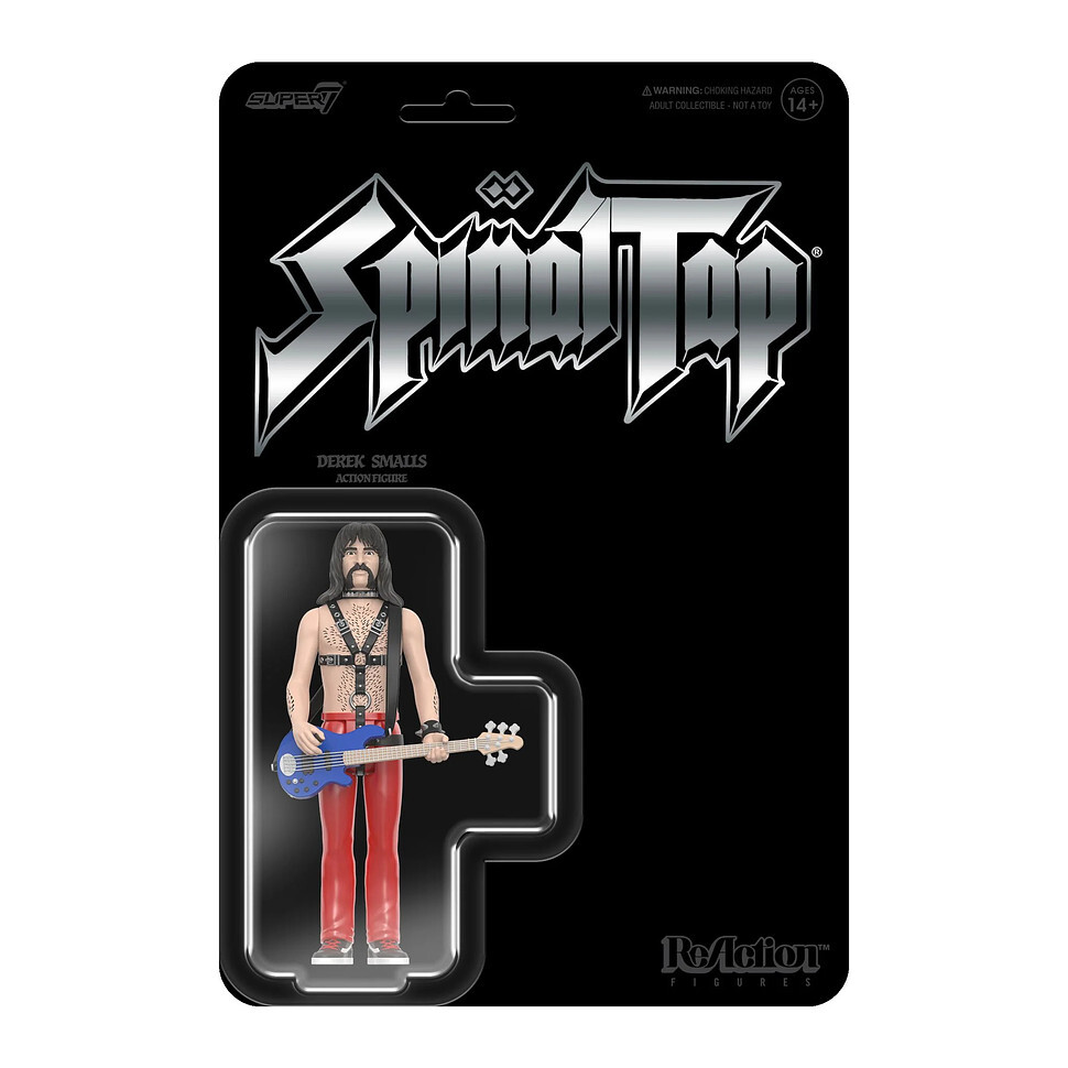 Spinal Tap - Derek Smalls - ReAction Figure | eBay