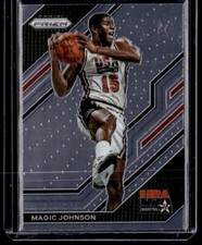 2022-23 Panini Prizm Magic Johnson USA Basketball #7 Team USA