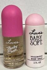 Love's by MEM  Baby Soft Cologne  Mist 1.5 fl oz + free Love's Baby Soft Wash