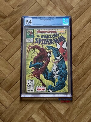 Amazing Spider-Man #378 CGC 9.4 Maximum Carnage Third Part Brandneu Just Graded