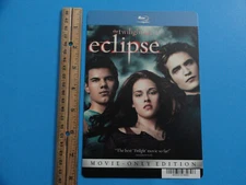 THE TWILIGHT SAGA: ECLIPSE - BLOCKBUSTER VIDEO BLU-RAY BACKER CARD 5"X8"