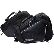 GEARS CANADA 3501-0251 100163-1 Sport Tour Saddlebags Luggage Side Bags - Black