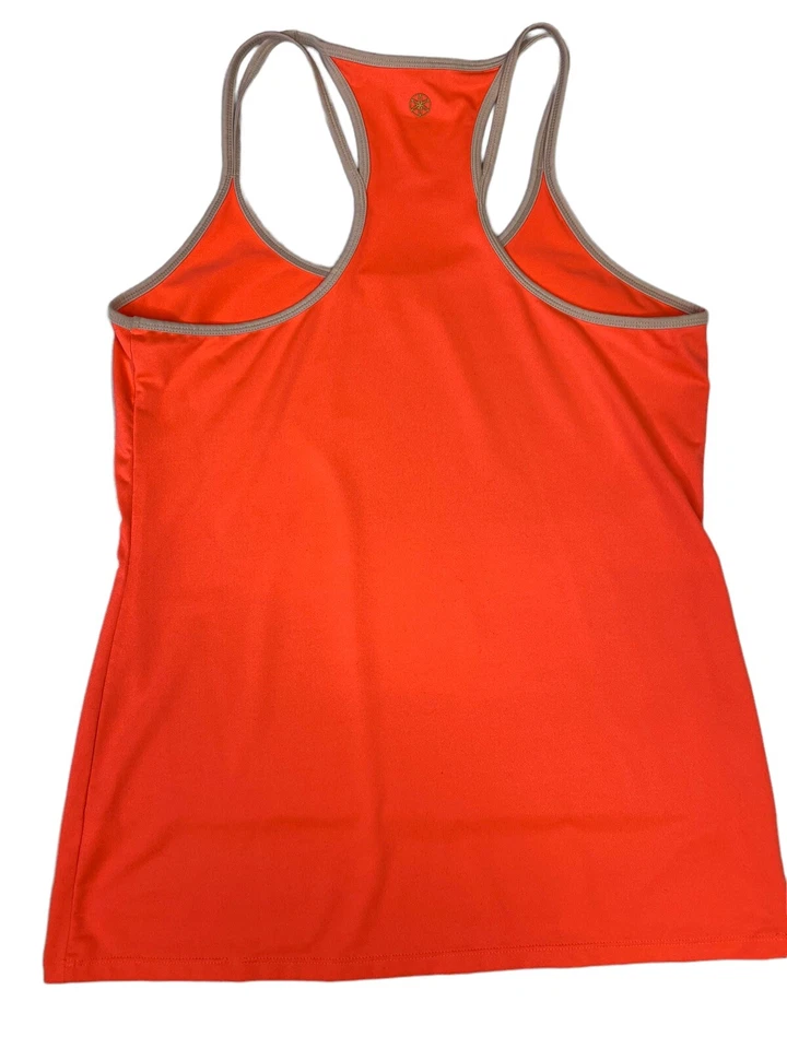 Camiseta sin mangas grande naranja Gaiam para mujer usada en excelente estado Foto 2 de 4