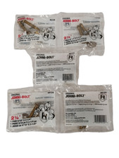 5 PACK NEW Hercules 90124 Johni-Bolts TOILET 2 1/4"