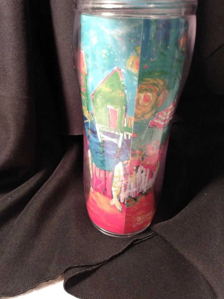 Vasos Tervis Leoma Lovegrove 20 Oz Taza Verano Día Bicicleta Montar LT Azul Foto 4 de 4