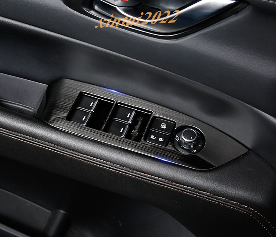 GZBFTDH Car Door Window Glass Lift Button Panel Cover Trim Fit for