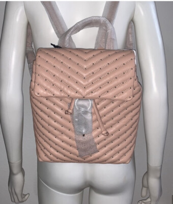 NWD Rebecca Minkoff *Edie* pink blush leather convertible backpack bag purse s-l400.jpg main image 3