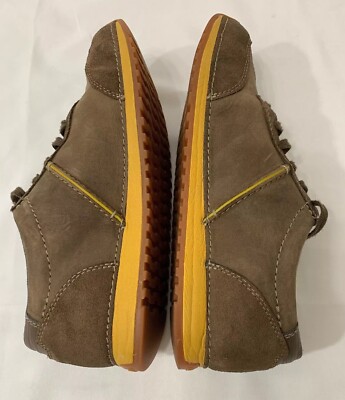 Clarks Nexie Flow Mens Size 8.5 Lace-up Shoes Brown Suede | eBay display picture 3