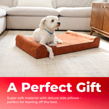Premium Memory Foam Pet Bed Machine Washable Supports up to 88lbs 36x23x3.15" 
