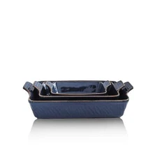KOOV Bakeware Set, Ceramic Baking Dish, Rectangular Lasagna Pans for Cooking,...