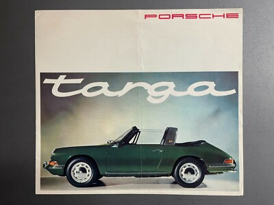 Porsche targa 911 912 カタログ 1965年 1965 Porsche 911, 912 