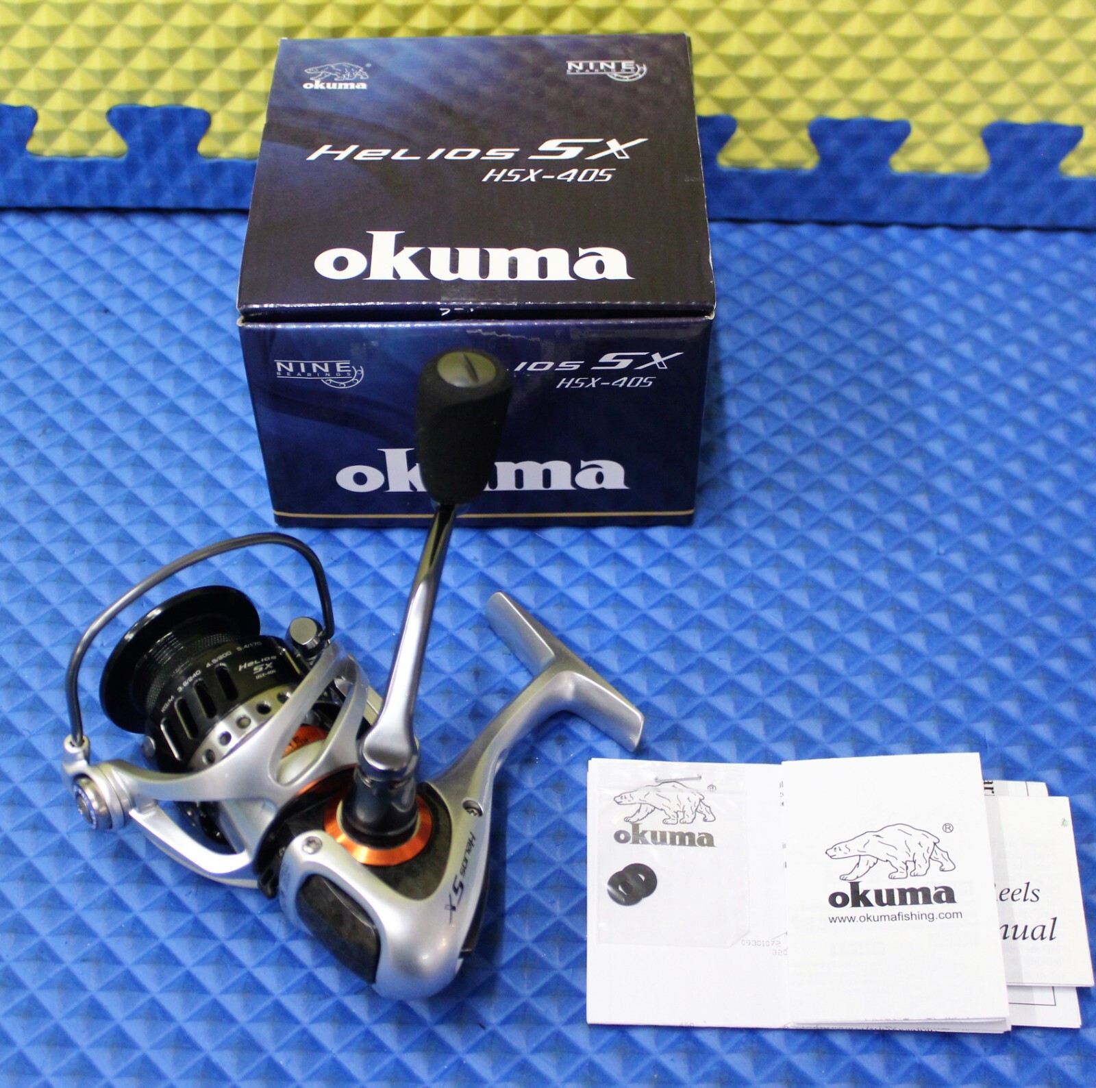 Okuma Spinning Reel 9BRG Helios SX HSX-40S High Speed