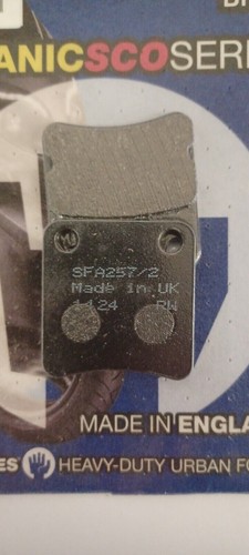 EBC PARKING Disc Brake Pads (1 Set) Fits HONDA FJS600 SILVERWING (2001 to 2016) - Picture 4 of 7