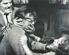 GEORGE SEGAL SIGNED 'WHO'S AFRAID OF VIRGINIA WOOLF' 8x10 MOVIE PHOTO COA ACTOR