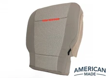 For 2017 18 19 20 21 Ford F250 F350 XLT Driver Bottom Cloth Seat Cover Tan