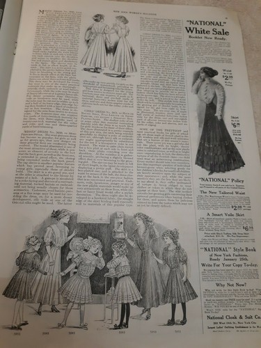 New Idea Womans magazine 1909 Jan. / Royal Baking powder,van Camp's Advertising - Foto 4 di 7