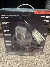 Camping Television Lantern Radio Compass  Claybrooke 8In1 Tailgate Survival Gear