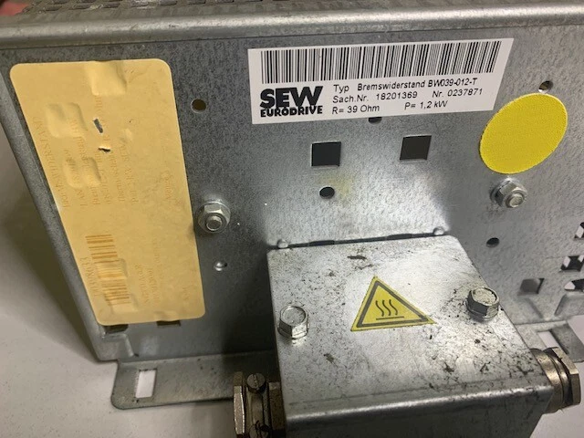 Résistance de frein SEW EURODRIVE BW 039-012-T 39 ohms 1,2 kW n°18201369 - Photo 2/2