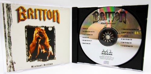 Britton "Rock Harder!" - 1988 / 1997 RE - M2 Records M2-0001 - Rock CD - Picture 3 of 7