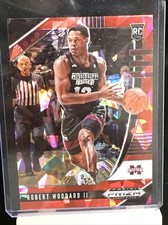 2020-21 Panini Prizm Draft Picks Prizms Red Ice #63 Robert Woodard II
