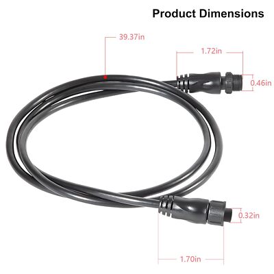 NMEA 2000 N2K Backbone Drop Cable IP67 Micro-Change M12 A Code 5 Pin