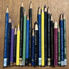STAEDTLER Mars Eberhard Black Lot Faber Drawing Graphic Engineering VTG Pencils
