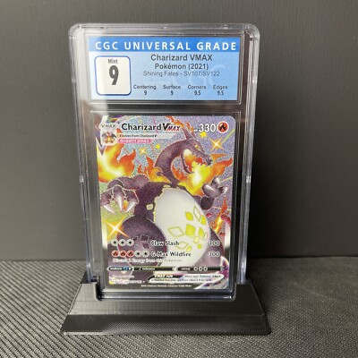 ポケモンカード　リザードン VMAX Charizard VMAX CGC 9 Pokemon Shining Fates Shiny Charizard VMAX CGC 9 - High Sub Grades