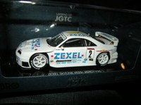 1:43 Ebbro Nissan Skyline R33 Zexel Jgtc 1998 #2 In Ovp