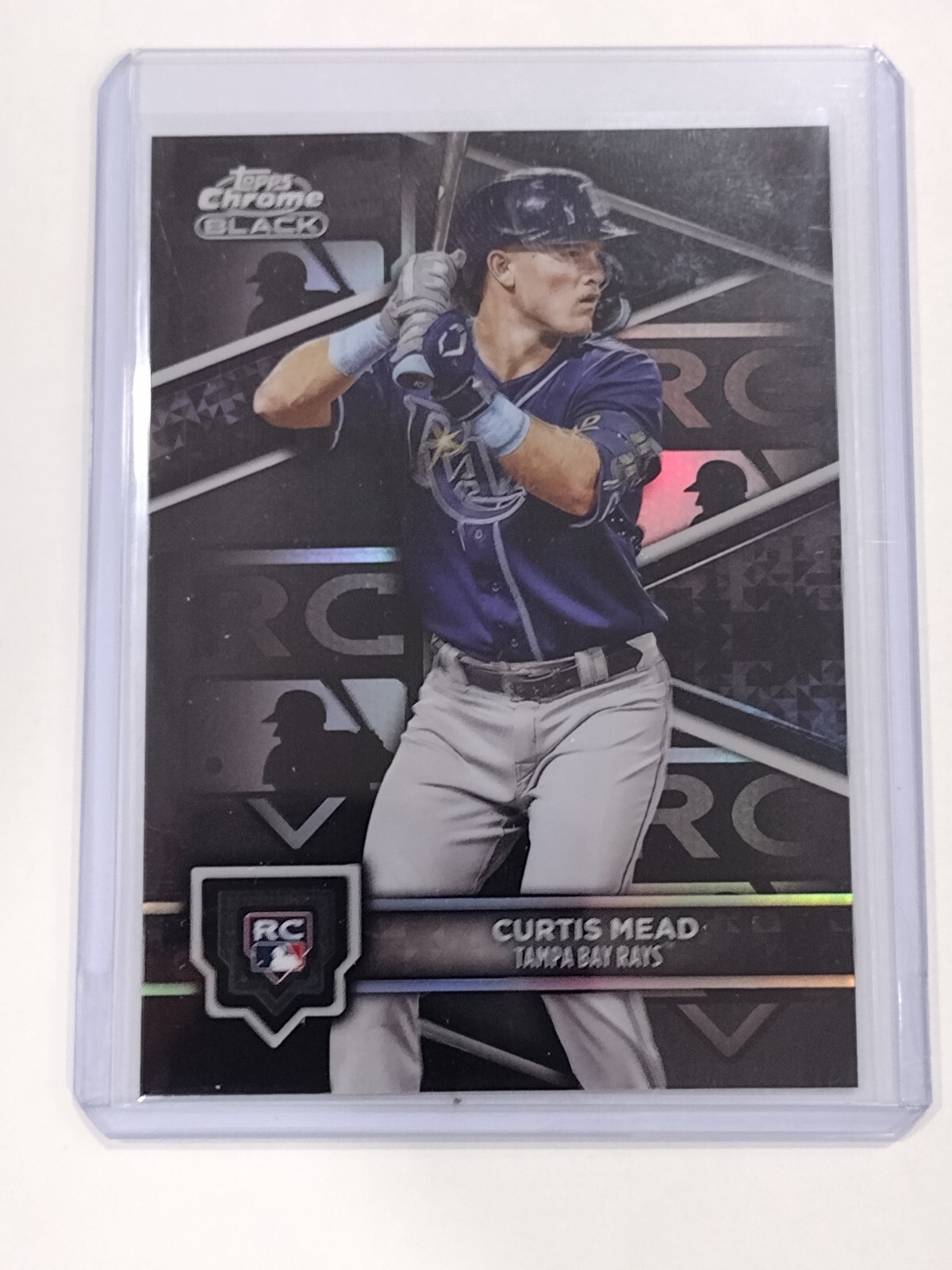 2024 Topps Chrome Black #27 Curtis Mead Case Hit RC Rookie