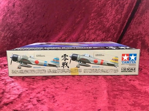 Tamiya 1/32 Mitsubishi A6M2b Zero Fighter Zeke Model 21 Plastic Model Kit WW2 - Picture 5 of 19