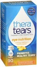 TheraTears Eye Nutrition Omega-3 1200 mg Soft Gels 90 EA