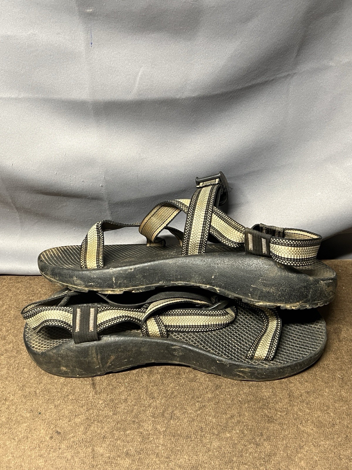 SAOLA Chaco Z2 sandalo sportivo classico uomo taglia 13 marrone nero suola vibram