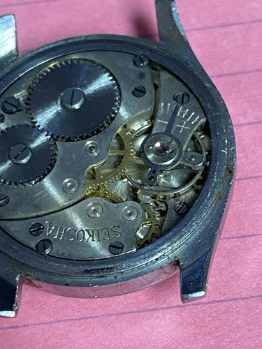 WW2 Orologio Esercito Imperiale Giapponese, Orologio Militare Giapponese, Seikosha, Seiko, - Foto 12 di 20