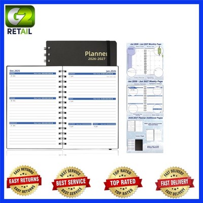 Quality 2026-2027 Calendar Planner: 200 Pages for Efficient Planning
